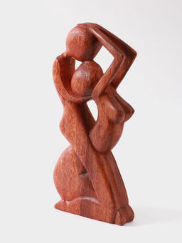 Сувенир Пара Наслаждение, 30?15?4 см, дерево, коричневый