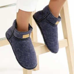 Носки-шосеты арт.101-07/Step меховые Ультрамарин