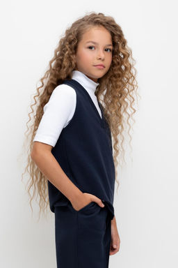 К 302490/индиго жилет для дев - Crockid фото 4