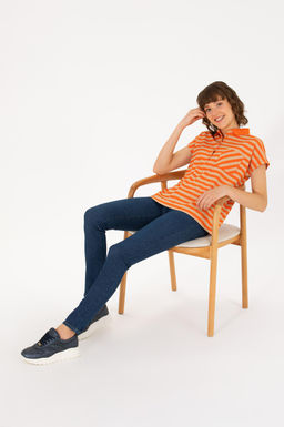 U. S. Polo Assn Женская футболка с воротником-поло Brick - U.s. polo assn фото 2