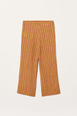 LIMITED EDITION 100% STRIPED LINEN TROUSERS - Zara фото 7