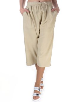 Y-16 LT.BEIGE Капри женские A&Q - Фабричный китай фото 2