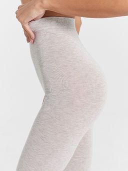 Колготки женские в цвете светло-серый меланж - Mark formelle фото 5