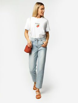 D54.092 Джинсы женские светло-голубой