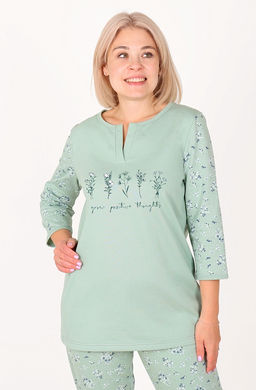 Пижама Алексис П-104Б (46-60) футер с начесом