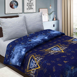 КПБ Бязь (Самойловский текстиль) - Орион синий 2 сп. (нав.70х70)