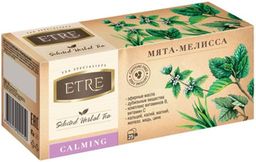 ETRE, чайный напиток Calming мята-мелисса, 37,5 г