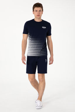 Erkek Regular Fit Bisiklet Yaka Lacivert Ti__rt Sepette S_rpriz _ndirim - U.s. polo assn фото 4