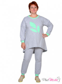 Костюм спортивный Модель №134 размеры 50-72 - Plusmoda фото 7