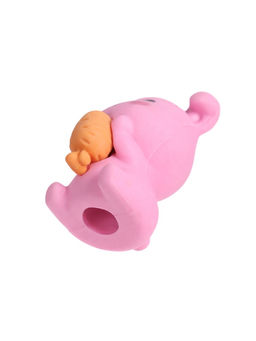 Цена за 3 шт. Ластик фигурный «Зайка», МИКС