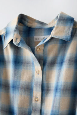 CHECK SHIRT - Zara фото 4