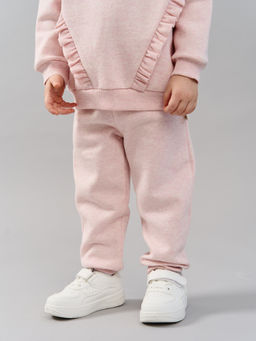 Джоггеры Клубничный коктейль утепленные 0+ - Bungly фото 3