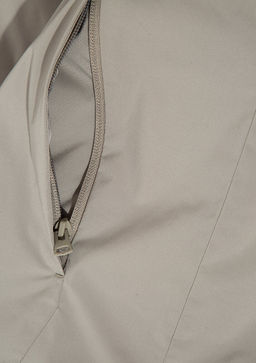 Kapusonlu Haki Ceket - Mavi фото 14