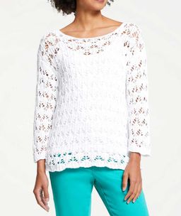 Пуловер, белый - Linea tesini фото 3