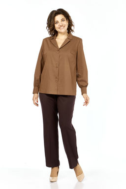 Костюм Элль стиль 2408-Р шоколад