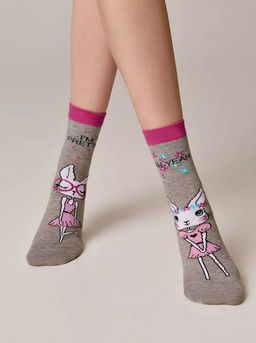 Носки жен. HAPPY 18С-227СП 3 пары - 777 ассорти - Conte elegant фото 3