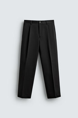 RELAXED FIT PLEATED TROUSERS AARON LEVINE X ZARA фото 17