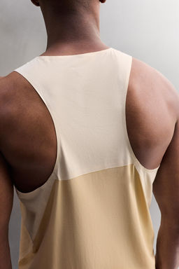 TECHNICAL COLOUR BLOCK TANK TOP - Zara фото 6
