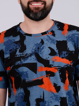 Футболка "ФМ-60" индиго, трикотаж