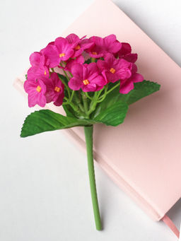 Цветок искусственный СИРЕНЕВЫЙ Фиалка 22 см / W01316-2 /уп 112/300/600/ 738968 - ГалеонТрейд фото 2