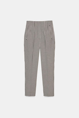 HIGH-WAIST TROUSERS