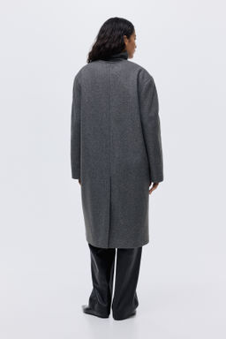 Abrigo con cuello tipo bufanda - H&m фото 10