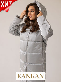 Куртка женская зимняя 23610 (silver)