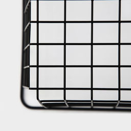 Корзина для хранения Доляна «Эрин», 36×27×14 см, чёрная