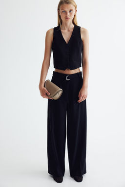 Pantalon amplio con cinturon - H&m фото 2