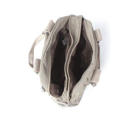 Сумка женская текстиль BoBo-91027, 2отд, плечевой ремень, серый 266008  фото 3