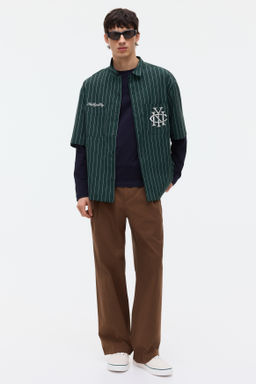 Camisa con motivo bordado Regular Fit - H&m фото 3