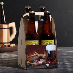 Ящик под пиво Яства пивная кружка