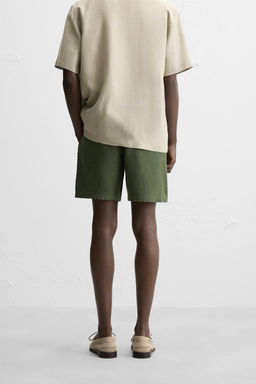 BERMUDA SHORTS LINEN BLEND - Zara фото 21