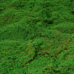 Мох искусственный, декоративный, полотно 1×1 м, цвет мох, Greengo