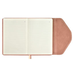 Ежедневник недатированный ESCALADA, А5+, 160 л., арт. 67161/ 10 ПИКЕ РОЗОВЫЙ