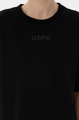 Kad_n Siyah Oversize Bisiklet Yaka Ti__rt Sepette S_rpriz _ndirim - U.s. polo assn фото 6