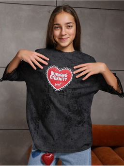 Футболка Вызов Черный Девочка - София фото 8