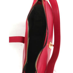 Сумка женская искусственная кожа DJ-СМ 6731-ROSE RED, 1отд, плечевой ремень, фуксия SALE 257775 - Adelia фото 3