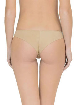Lormar Трусы Jenna (бразилиана) 2013-14 гладкая м/ф - golden skin фото 2