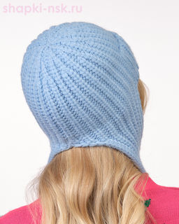 44353 F Ушанка женская флис (56-58)