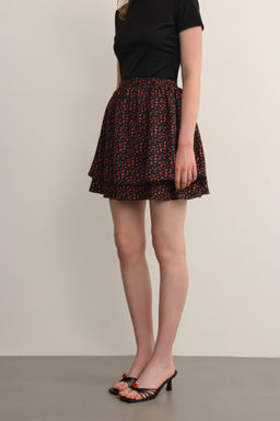 Юбка мини с цветочным принтом - Mollis фото 3