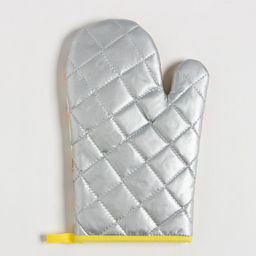 Кухонный набор Доляна Тюльпаны прихватка 17х17 см, варежка 25х16 см, 100% п/э  фото 3