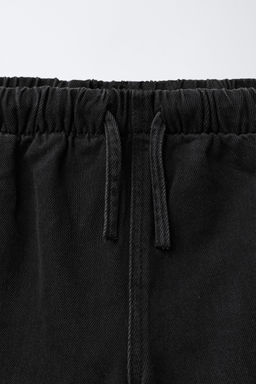 WIDE-LEG JEANS WITH DRAWSTRINGS - Zara фото 3