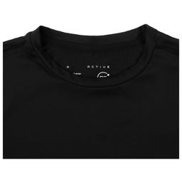 Футболка со вставками женская Resport, бифлекс, размер 42 (XS), чёрная