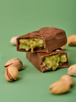 (ЦЕНА ЗА ОДНУ ШТ) Батончик с фисташкой 45 ГРАММ - RoelChoco фото 2
