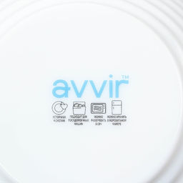 Салатник Avvir Сarve, 850 мл, d=18 см, стеклокерамика, цвет белый  фото 4