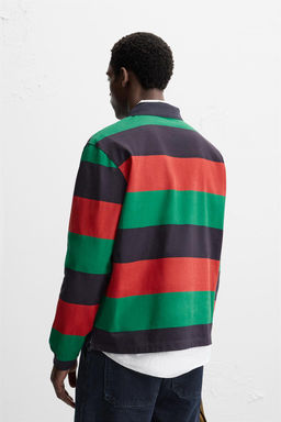 STRIPED POLO SHIRT - Zara фото 3