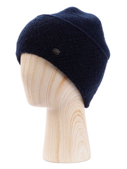 Шапка жен. шерсть+мох+виск LB-N88034 navy