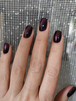 Магнитный лак для ногтей Длинная Ночь, 11 мл - Masura фото 2