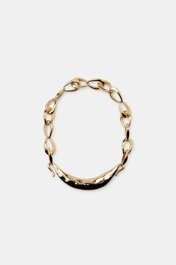 METAL CHAIN NECKLACE - Zara фото 3